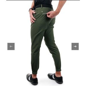 NWT Primo Olive Jogger Golf Pants